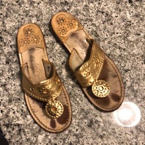 Gold Jack Rogers Used